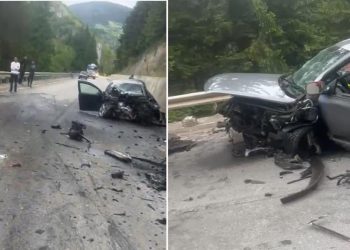 Četiri osobe povrijeđene u saobraćajnoj nesreći na putu Rožaje- Tutin