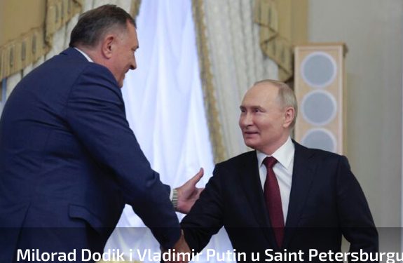 Putin obrukao Dodika, izbjegao da se poljubi sa njim kada se rukovali