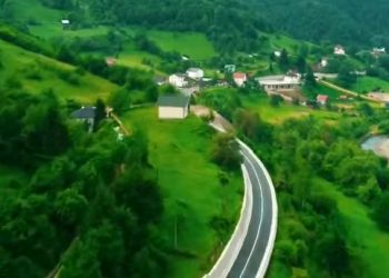 Uskoro kraj radova na putu Špiljani-Rožaje, lijep snimak iz vazduha VIDEO