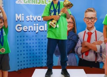 Tutin: Jaman Ramičević osvojio prvo mjesto na takmičenju u mentalnoj aritmetici u Beogradu