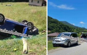 Devet osoba povrijeđeno u saobraćajnoj nesreći kod Novog Pazara