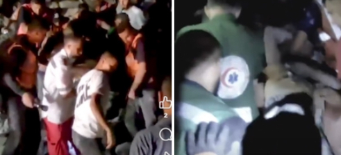 Cionisti bombardovali kuće u Gazi, troje ubijeno a 12 ranjeno
