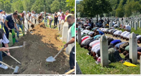Obavljena dženaza 14 novo identifikovanih žetava genocida u Srebrenici
