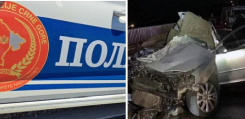 Trška saobraćajna nesreća kod Ulcinja, dvije osobe poginule a dvije povređene
