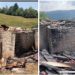 Nakon udara groma u potpunosti izgorjela kuća A. Hamidović iz Mojstira kod Tutina