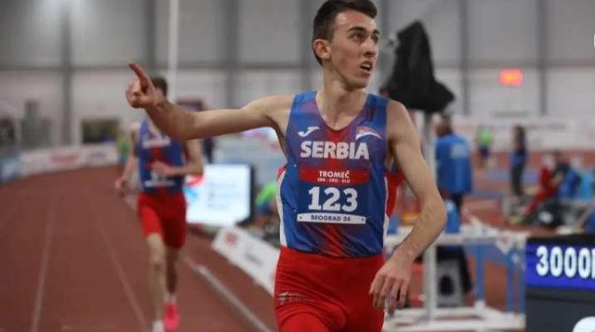 Aldin Ćatović nastavlja sa sjajnim rezultatima, srebrna medalja na 1.500 metara