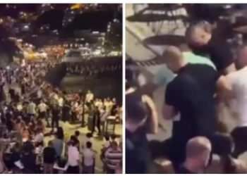 Ulcinj: Žestoka masovna tuča na šetalištu prema Starim gradu VIDEO