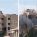 Gaza: Snimljen napad na zgradu u izbjegličkom naselju, 4 osobe ubijene