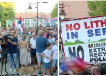 Srbija je na nogama, građani neće dozvoliti kopanje litijuma. Sjenica u mraku