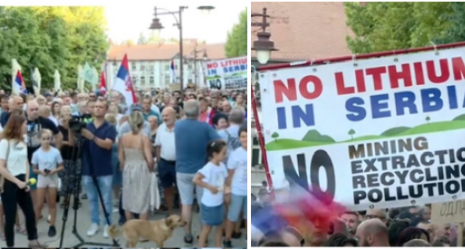 Srbija je na nogama, građani neće dozvoliti kopanje litijuma. Sjenica u mraku