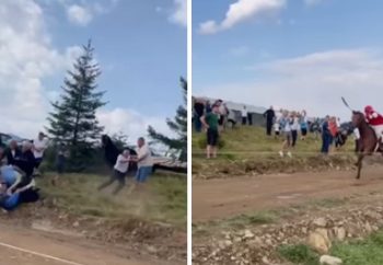 Najveći vašar u Bihoru, na Lađevcima umalo tragično završen nakon konjičke trke