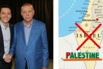 Öžil razljutio izraelce i njemce objavom slike gdje je precrtan Izrael,  živjela Palestina