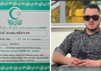 Sjeničak Dženan Korać koji je stradao u saobraćajnoj nesreći biće ukopan danas