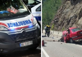 Jedna osoba poginula u udesu autobusa i automobila na Ibarskoj magistrali kod Raške