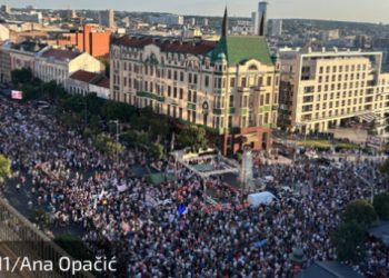 Počeo veliki narodni protest u Beogradu protiv zagađenja: “Rudnika neće biti”