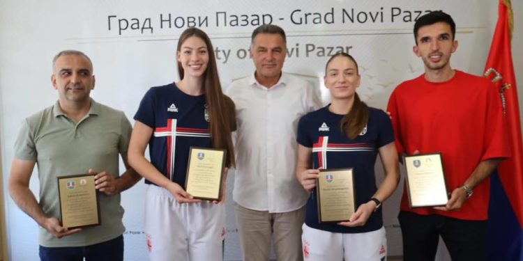 Novi Pazar: Olimpijci kod gradonačelnika na prijemu, ponos grada i Sandžaka