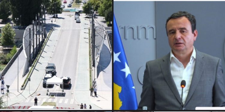 Kurti: Nema kompromisa oko otvaranja mosta na Ibru, to je u nadležnosti Vlade Kosova