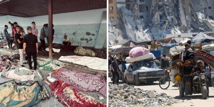 Izraelski cionisti izveli jak napad, ubijeno pet Palestinaca jedno dijete. Naređena nova evakuacija