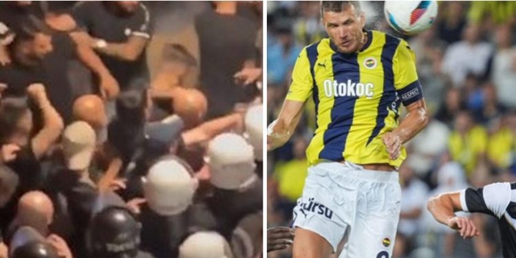 Haos na utakmici Turske lige, predsjedniku Fenerbahčea razbili glavu