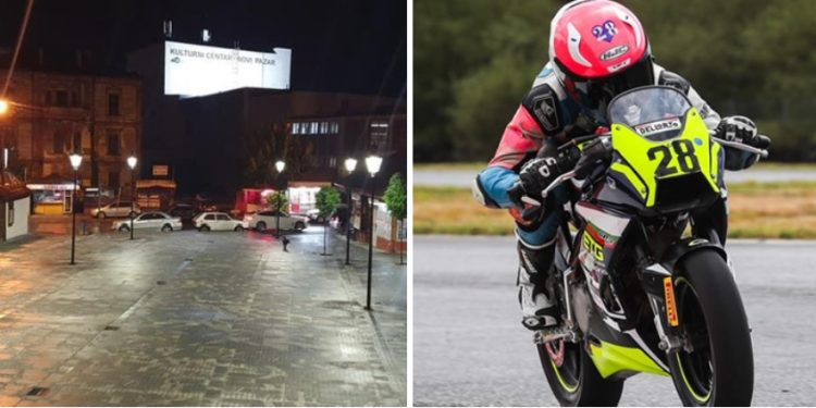 Novi Pazar: Bahatost motorcikliste, bježao od policije centrom kroz bašte kafića