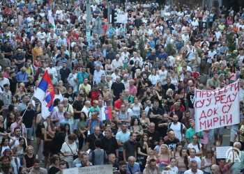 Veliki narodni protest u Beogradu “Eko straže” protiv iskopavanja litijuma i hapšenja aktivista