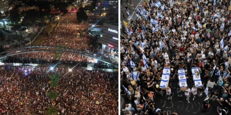 Haos u Izraelu, stotine hiljada ljudi na protestu u Tel Avivu. Hitan prekid vatre i oslobađanje zarobljenih