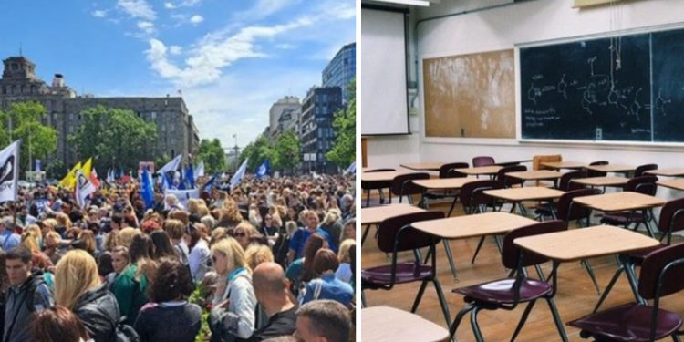 Prosvetari nezadovoljni, generalni štrajk 16. septembra u svim gradovima