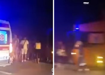 Berane: Zapalio se autobus pun djece, građani pritekli u pomoć VIDEO