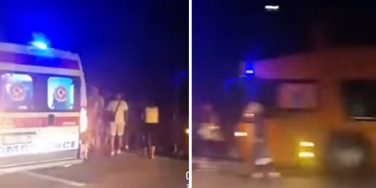 Berane: Zapalio se autobus pun djece, građani pritekli u pomoć VIDEO