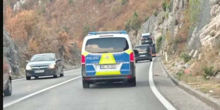 Njemačka policija sve češće gostuje  u Sandžaku, vozilo “Deutsche Polizei”