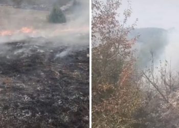 Dramatični snimci borbe mještana Glogovik sa vatrenom stihijom na Golaću