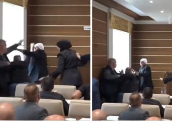 Incident za vrijeme zasjedanja SO Sjenica, Kamberović gađao Aljovića
