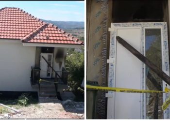 Podmetnut požar na kuću koju je sagradila Vlada Kosova u mjestu Brđani