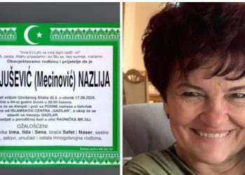 Nakon teške bolesti na Ahiret preselila Nazlija Aljušević, profesorica historije