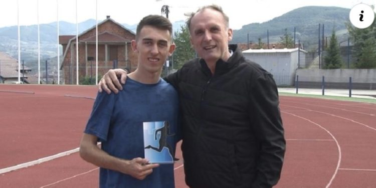 Aldin Ćatović: Novopazarski atletičar koji oduševljava, primio nagradu od bivšeg asa