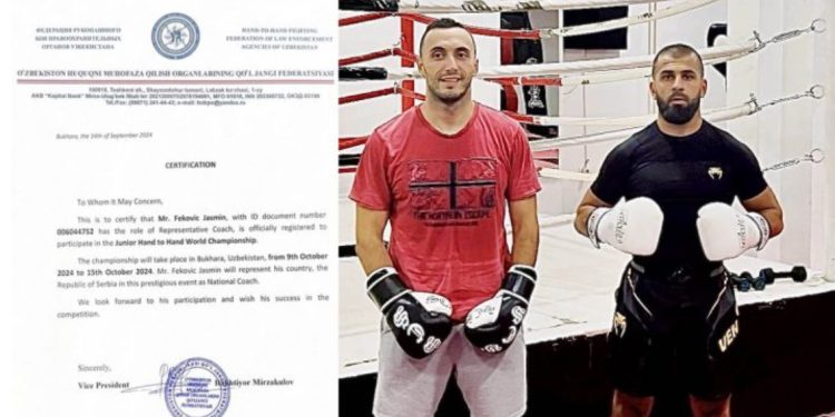 Učešće Srbije na Svetskom prvenstvu u rukopasnom boju, vode novopazarci Kicara i Feković