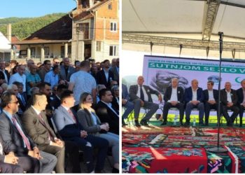 Bijelo Polje: Kolektivna dženaza šehidima Šahovića- “Šutnjom se zlo veliča”