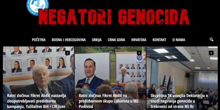 Pokrenuta platforma za praćenje negiranja genocida i ratnih zločina u BiH