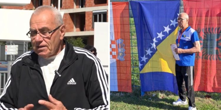 Tutin: Vetran u bacanju kugle i diska i dalje ne popušta, prvo mjesto na balkanskom takmičenju
