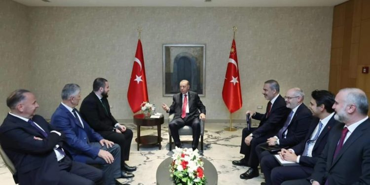 Erdogan se u Beogradu sastao sa predsjednicima tri bošnjačke stranke