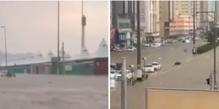 Obilne kiše izazvale velike poplave u Mekki, voda nosila automobile