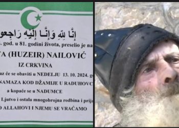 Na Ahiret preselio Meta Nailović iz Kadiluka, nikad nije zaspao