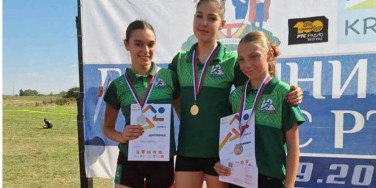 Izvanredni uspjesi atletičara iz Novog Pazara na Prvenstvu Srbije u krosu,, 7 medalja