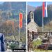 U okolini Mojkovca svađa mještana oko zastave: Crnogorska ili srpska trobojka