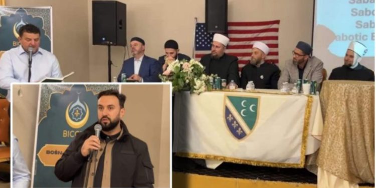 Donatirsko veče za izgradnju “Sandžak džamije” i IC u Long Island Cityju, obratio se i Enis Imamović