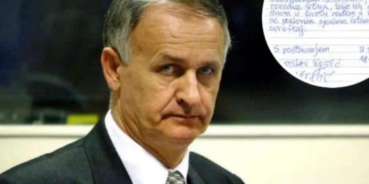 Osuđeni ratni zločinac priznao genocid u Srebrenici, uputio pismo za puštanje na slobodu