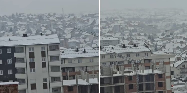 Tutin  osvanuo pod snežnim pokrivačem