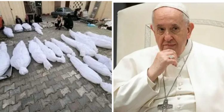 Papa Franjo poziva na istragu o mogućem genocidu u Gazi