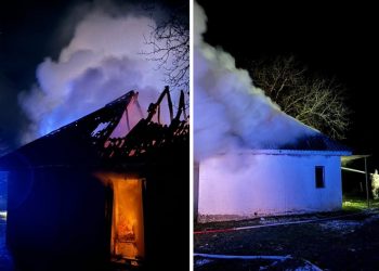 Kuća osumnjičenog za dvostruko ubistvo, Alije Balijagić izgorela u jutarnjim satima