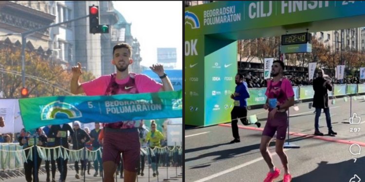 Elzin Bibić šampion Beogradskog polumaratona VIDEO